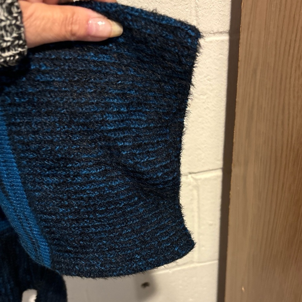 Style & Co blue marled sweater tunic - Picture 4 of 5